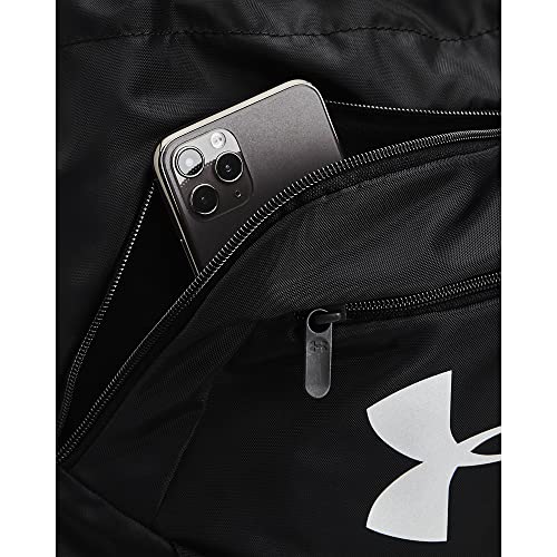 Under Armour Adult Undeniable Sackpack , Black/Black/Metallic Silver