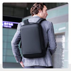 MARK RYDEN Slim Laptop Backpack for Men, High Tech Backpack with Scratch Resistant Shell and USB Charging Port, Waterproof Business Backpack Ideal for Working, Commuting, Daily