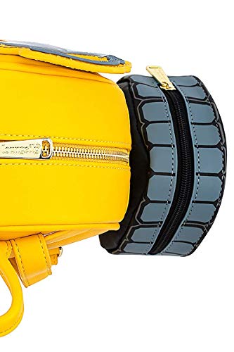 Loungefly Women's Pixar WALL-E Plant Boot Mini Backpack (Standard, Yellow)