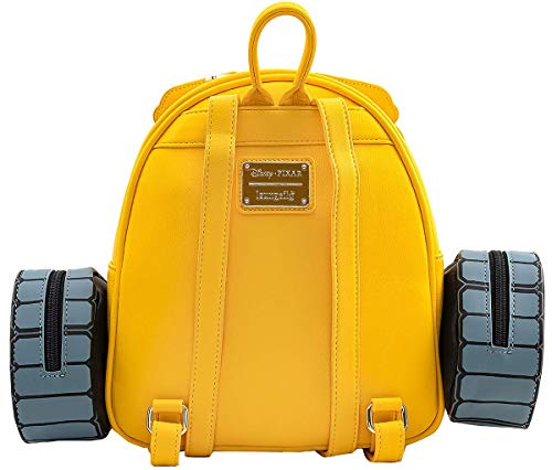 Loungefly Women's Pixar WALL-E Plant Boot Mini Backpack (Standard, Yellow)