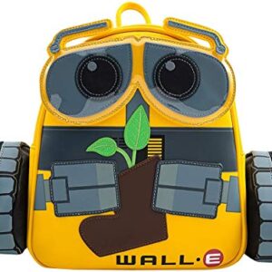 Loungefly Women's Pixar WALL-E Plant Boot Mini Backpack (Standard, Yellow)