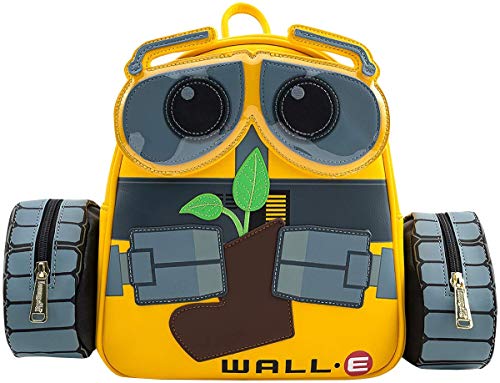 Loungefly Women's Pixar WALL-E Plant Boot Mini Backpack (Standard, Yellow)