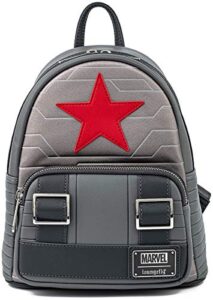 loungefly marvel winter soldier mini backpack standard