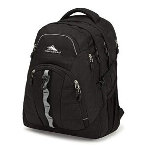 high sierra access 2.0 laptop backpack, black, one size