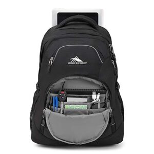 High Sierra Access 2.0 Laptop Backpack, Black, One Size