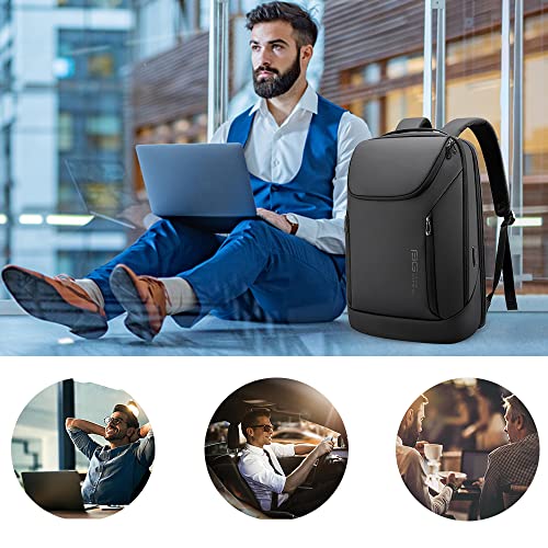 Business Smart Backpack Waterproof fit 15.6 Inch Laptop Backpack with USB Charging Port,Travel Durable Backpack