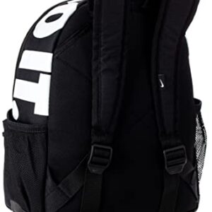 Nike Brasilia "just Do It" Backpack (mini), Black/Black/(Glossy White), Misc