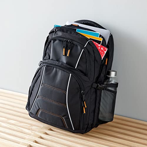 Amazon Basics Laptop Backpack - Fits Up to 17-Inch Laptops