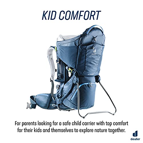 Deuter Kid Comfort Child Carrier and Backpack - Midnight