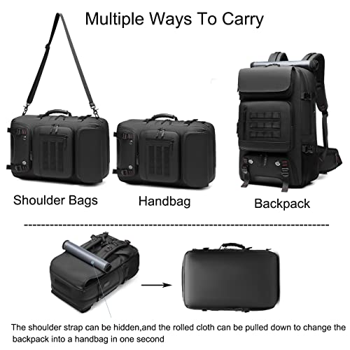 DBNAU Travel Backpack, 17 inch Business Laptop Backpack, Separate Shoe ...