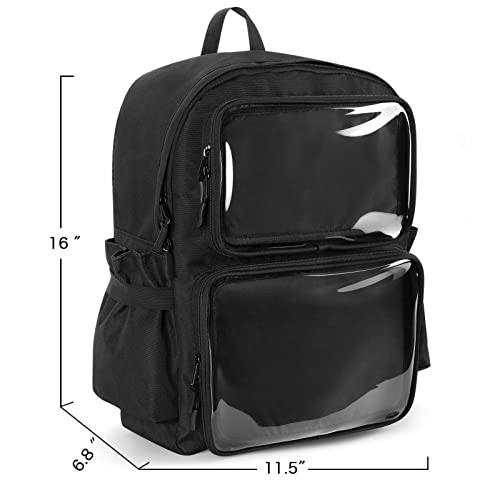 STEAMEDBUN Ita Bag Backpack with insert Pin Display Backpack for School Anime Cosplay
