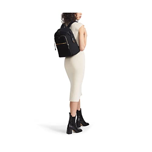 TUMI Voyageur Halsey Backpack - Black/Gold