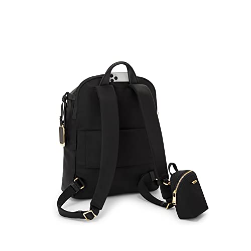 TUMI Voyageur Halsey Backpack - Black/Gold