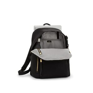 TUMI Voyageur Halsey Backpack - Black/Gold