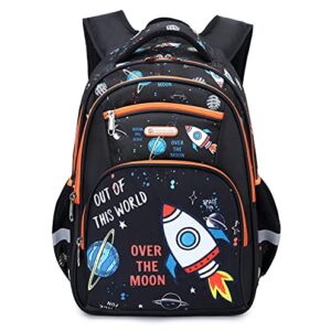 Kids Backpack for Boys Elementary Kindergarten Preschool School Bag 16 inch Multifunctional Cute Large Capacity
