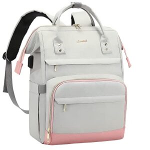 lovevook laptop backpack for women work backpack purse 15.6 inch travel bookbag nurse teacher bag