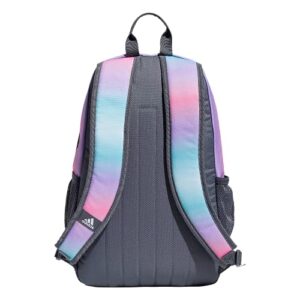 adidas Back to School BTS Creator Backpack, Gradient Rose Tone Pink/Onix Grey, One Size