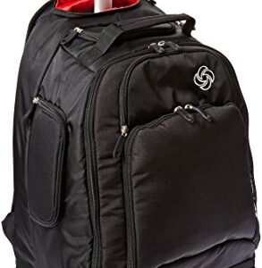 Samsonite MVS Rolling Backpack, Black, 19-Inch