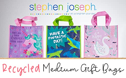 Stephen Joseph unisex child Stephen Joseph Gifts Medium Recycled Gift Bag, UNICORN, Medium US