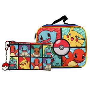 Pokemon Starter Characters 5-Piece Backpack Set