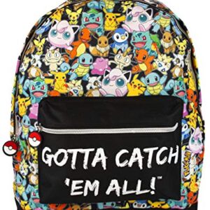 Pokemon Backpack Gamer Bag with Adjustable Straps One Size