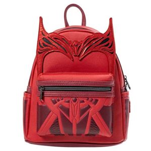 loungefly marvel wandavision scarlet witch cosplay mini backpack