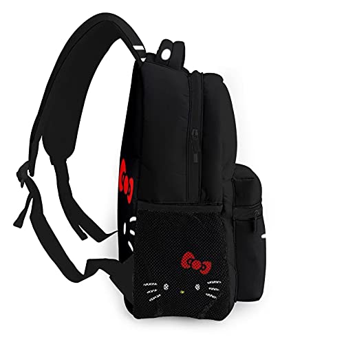 Hello Kitty Backpack College Book Bags Travel Shoulder Notebook Bag