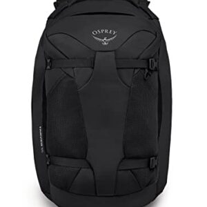 Osprey Fairview 55 Women's Travel Backpack, Black