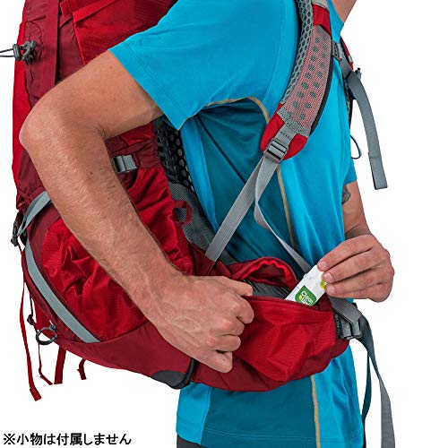 Osprey Atmos Ag 65 Backpack, Rigby Red, Large