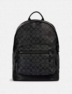 coach west backpack in signature canvas
