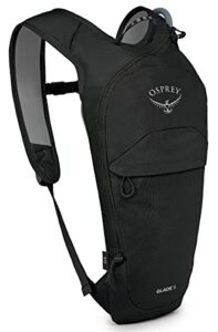 osprey glade 5 ski and snowboard backpack, black