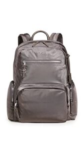 tumi – voyageur carson laptop backpack – 15 inch computer bag for women – zinc