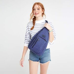 Vera Bradley Women's Recycled Lighten Up Reactive Sling Backpack Bookbag