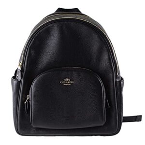 Coach Black Court Backpack