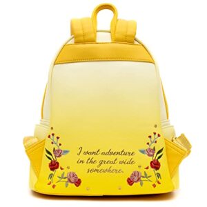 Loungefly Disney Beauty and the Beast, Princess Stories Series Belle Mini Backpack, Ballroom