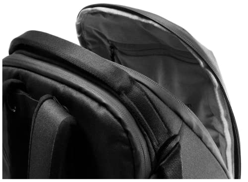 Peak Design Everyday Backpack Zip 20L Black, Carry-on Backpack with Laptop Sleeve (BEDBZ-20-BK-2)
