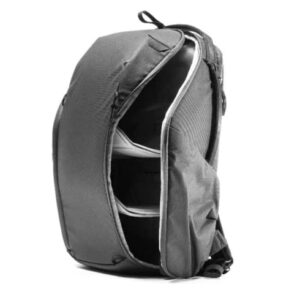 Peak Design Everyday Backpack Zip 20L Black, Carry-on Backpack with Laptop Sleeve (BEDBZ-20-BK-2)