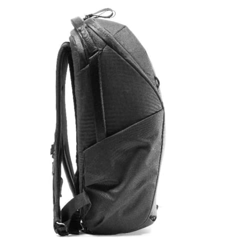 Peak Design Everyday Backpack Zip 20L Black, Carry-on Backpack with Laptop Sleeve (BEDBZ-20-BK-2)