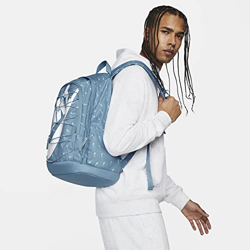 Nike Hayward 2.0 AOP Backpack DV2358-494 Worn Blue/White, One Size