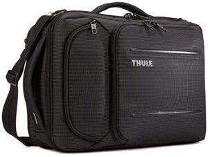 thule crossover 2 convertible laptop bag 15.6″, black, one size