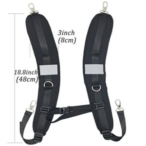 FOLAI Adjustable Waterproof Replacement Shoulder Strap Replacement Shoulder Straps