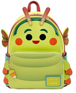 loungefly x disney a bug’s life heimlich cosplay mini backpack (one size, multi)