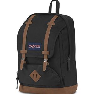JanSport Cortlandt 15-inch Laptop Backpack-25 Liter School and Travel Pack, Black, One Size