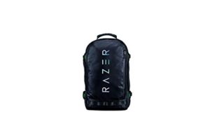 razer rogue v3 18″ gaming laptop backpack: tear & water resistant exterior – mesh side pocket for water bottles – dedicated laptop compartment – fits up to 18 inch laptop