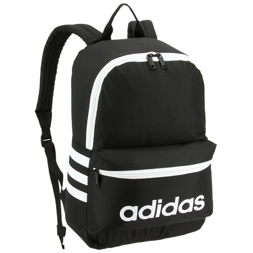 adidas Classic 3S Backpack, Black/White, One Size