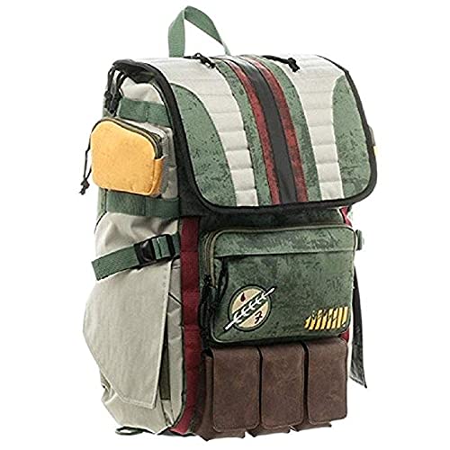 MiaoDuo For Boba Fett Laptop Backpack Standard Bag Hunter Travel Backpack Outdoor Knapsack