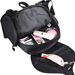 WYSBAOSHU Womens Fashion Owl Backpack Girl's PU Leather Mini Daypacks(Black)
