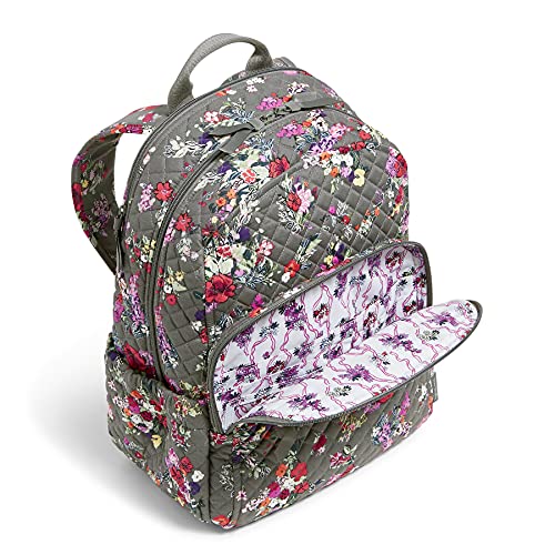 Vera Bradley Women's Cotton Campus Backpack Hope Blooms - Recycled Cotton