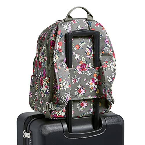 Vera Bradley Women's Cotton Campus Backpack Hope Blooms - Recycled Cotton