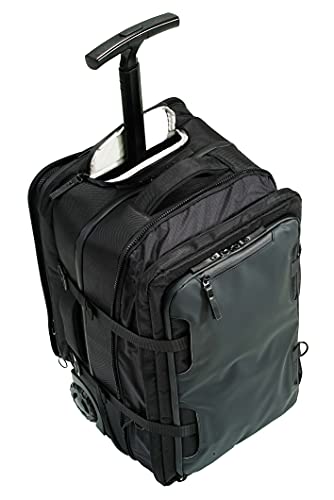 New | Taskin Xplorer (Now Larger) | Wheeled Rolling Travel Backpack w/ Laptop Compartment | Expandable & Convertible | Explorer